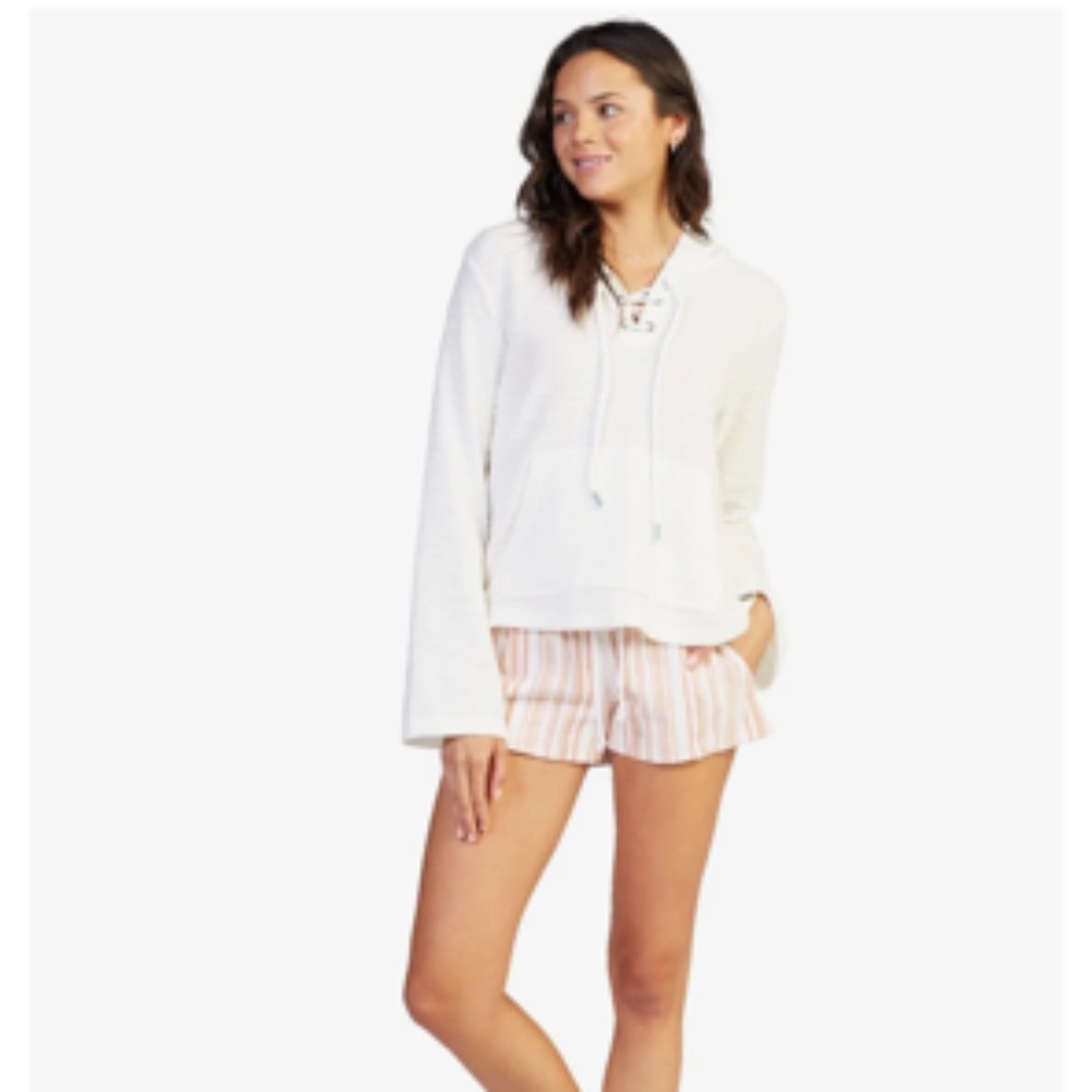 Roxy Women's Pearling Poncho Hoodie - M - Picture 2 of 11